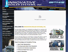 Tablet Screenshot of innovativeboiler.com